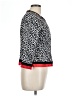 Ruby Rd. Print Black Jacket Size 12 - photo 4