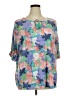 D&Co. Blue Short Sleeve Blouse Size 1X - photo 1