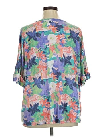 D&Co. Short Sleeve Blouse (view 2)