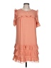 Point Sur 100% Polyester Orange Cocktail Dress Size 10 - photo 1