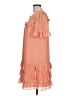 Point Sur 100% Polyester Orange Cocktail Dress Size 10 - photo 5