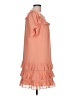 Point Sur 100% Polyester Orange Cocktail Dress Size 10 - photo 4