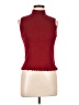 Bar III Burgundy Sleeveless Top Size L - photo 1