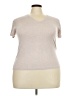 Nine West Tan Short Sleeve T-Shirt Size XXL - photo 1