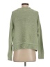 American Eagle Outfitters 100% Cotton Solid Green Pullover Sweater Size S - photo 2