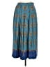 Calliope Paisley Blue Casual Skirt Size 8 - photo 2
