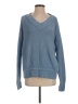 American Eagle Outfitters 100% Cotton Solid Blue Pullover Sweater Size S - photo 1