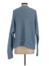 American Eagle Outfitters 100% Cotton Solid Blue Pullover Sweater Size S - photo 2