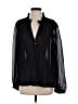 Gap 100% Polyester Black Long Sleeve Blouse Size M - photo 1