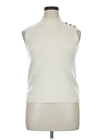 Marled Sleeveless Top (view 1)