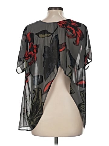 Kensie Short Sleeve Blouse (view 2)