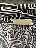 Gottex 100% Polyester Paisley Black Cocktail Dress Size S - photo 7