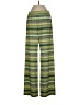 PREMISE Print Green Casual Pants Size S - photo 1
