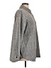 Athleta Houndstooth Gray Long Sleeve Button-Down Shirt Size L - photo 4