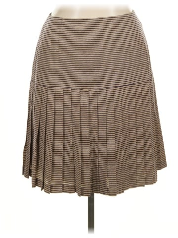 Linda Allard Ellen Tracy Silk Skirt (view 1)