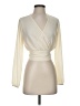 Fashion Nova Ivory Long Sleeve Blouse Size XS - photo 1