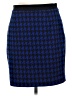 Jacob Houndstooth Blue Formal Skirt Size 6 - photo 1
