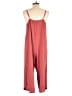 Eyeshadow Solid Red Jumpsuit Size L - photo 2