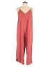 Eyeshadow Solid Red Jumpsuit Size L - photo 1