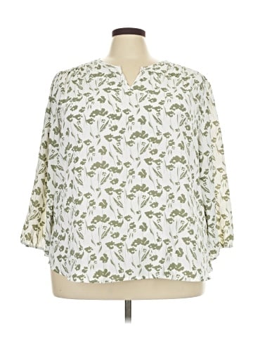 Fun2Fun 3/4 Sleeve Blouse (view 1)