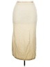 Neiman Marcus 100% Cotton Solid Ivory Casual Skirt Size L - photo 1