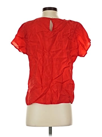 Impressions Short Sleeve Blouse (view 2)