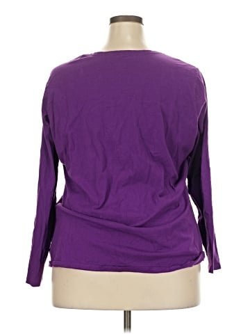 Just My Size 3/4 Sleeve T-Shirt (view 2)