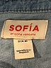 Sofia by Sofia Vergara 100% Cotton Blue Long Sleeve Button-Down Shirt Size S - photo 7