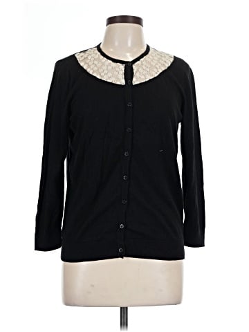 August Silk Cardigan (view 1)