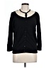 August Silk Black Cardigan Size L - photo 1