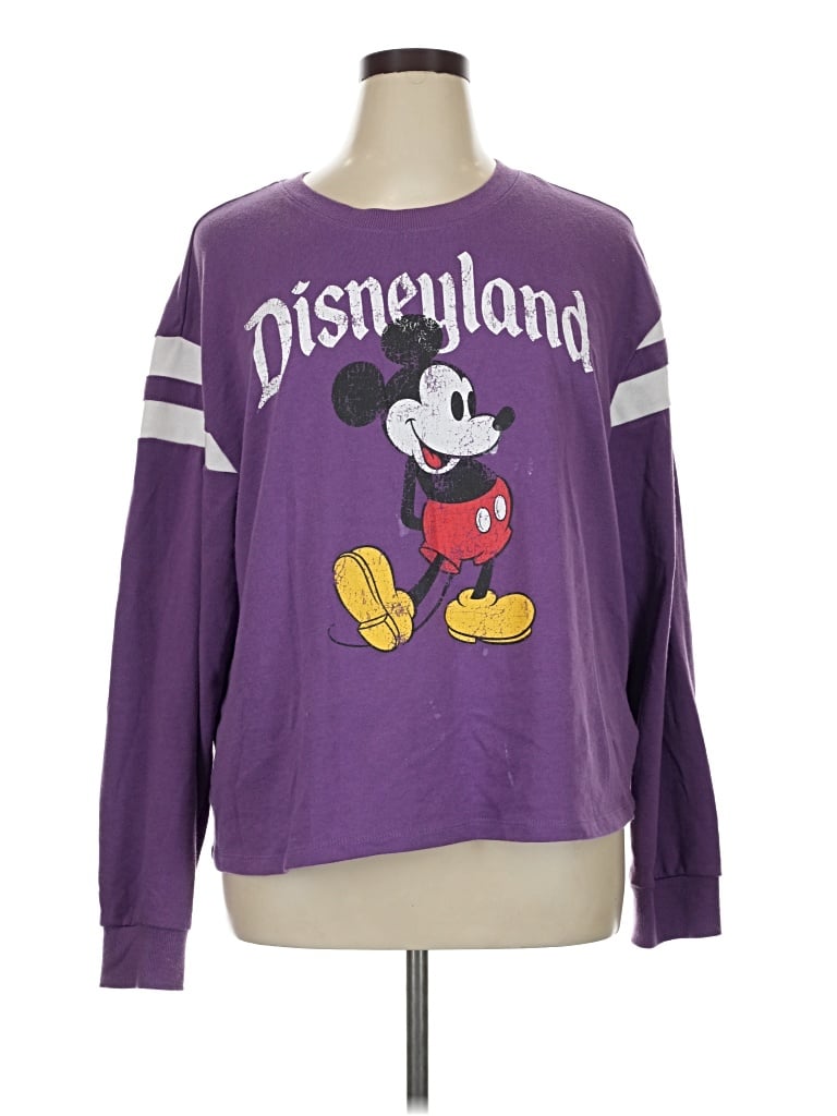 Pre-owned Disney Sweatshirt In Purple