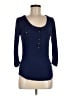 Cache Blue 3/4 Sleeve Top Size M - photo 1