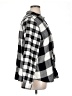 Maurices Checkered-gingham Black Long Sleeve Button-Down Shirt Size 1X - photo 4