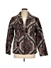 Coldwater Creek Paisley Brown Jacket Size XL - photo 1