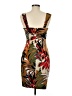 Cache Tropical Brown Cocktail Dress Size 6 - photo 2