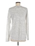 Bobeau Silver Long Sleeve Top Size M - photo 2