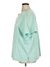 Cathy Daniels Teal Short Sleeve Blouse Size XL (estimated) - photo 5
