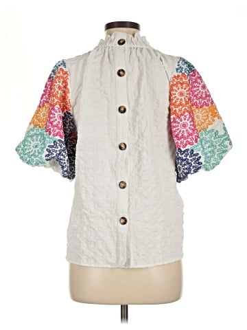 THML Short Sleeve Blouse (view 2)