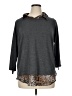 I.N. Studio Gray 3/4 Sleeve Top Size 1X - photo 1