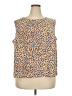 Talbots Outlet Orange Sleeveless Blouse Size 3X - photo 1