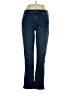Gap Chevron-herringbone Blue Jeans Size 14R - photo 1
