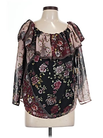 Cliche 3/4 Sleeve Blouse (view 1)