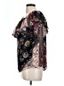 Cliche 100% Polyester Black 3/4 Sleeve Blouse Size L - photo 5