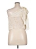 Torrid 100% Polyamide Ivory Sleeveless Top Size 1X Plus (1) - photo 2