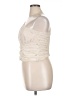 Torrid 100% Polyamide Ivory Sleeveless Top Size 1X Plus (1) - photo 5