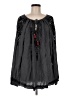 Johnny Was Black Long Sleeve Blouse Size M - photo 1