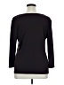 Apostrophe Black 3/4 Sleeve Top Size XL - photo 2