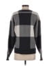 Tahari Checkered-gingham Gray Pullover Sweater Size M - photo 2