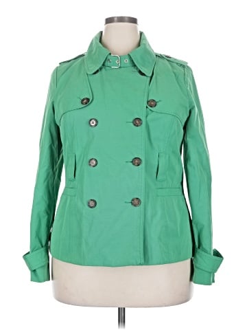 Merona Trenchcoat (view 1)
