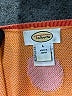 Talbots 100% Cotton Polka Dots Pink Orange Cardigan Size L - photo 7